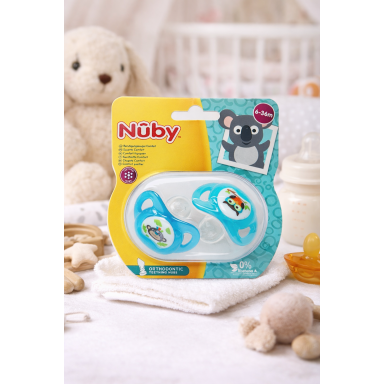 NUBY čiulptukas, 6-36 mėn. 2 vnt