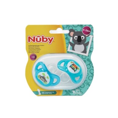 NUBY čiulptukas, 6-36 mėn. 2 vnt NUBY čiulptukas, 6-36 mėn. 2 vnt