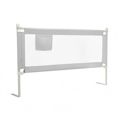 Nuleidžiama lovos apsauga nuo iškritimo, 145 x 72,5/101,5 cm Nuleidžiama lovos apsauga nuo iškritimo, 145 x 72,5/101,5 cm