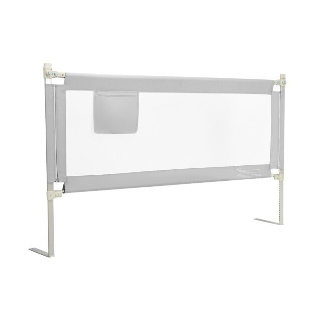 Nuleidžiama lovos apsauga nuo iškritimo, 145 x 72,5/101,5 cm Nuleidžiama lovos apsauga nuo iškritimo, 145 x 72,5/101,5 cm