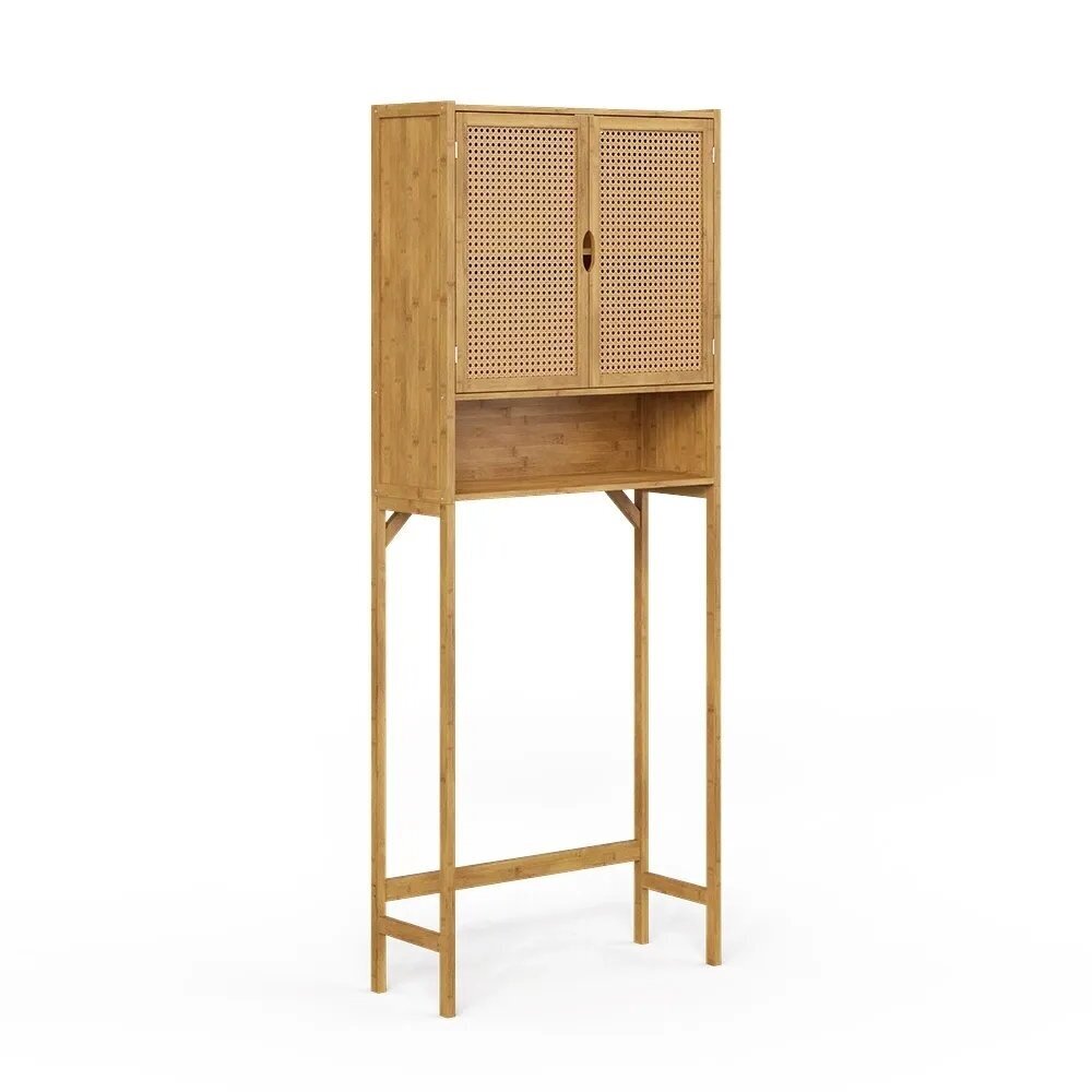 Pastatoma aukšta Boho stiliaus spintelė LIORA 4 Pastatoma aukšta Boho stiliaus spintelė LIORA 4