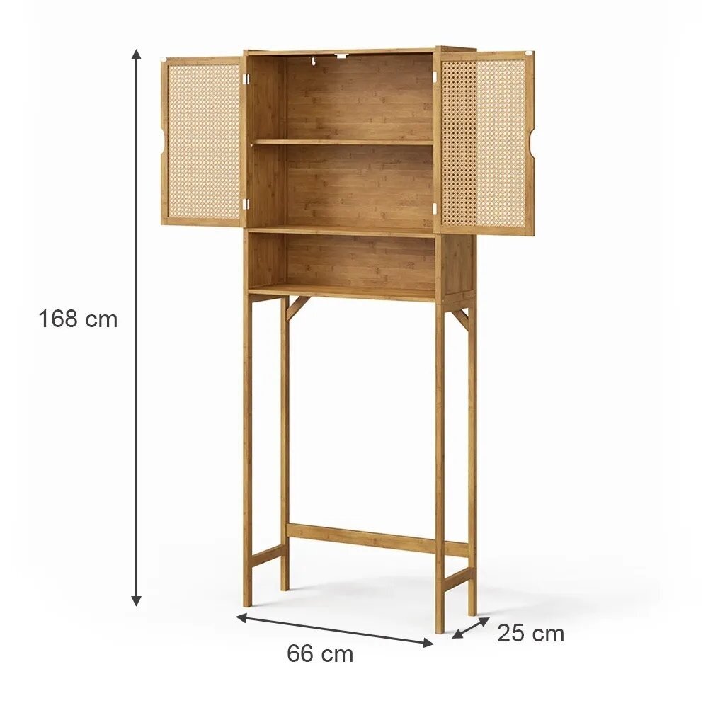 Pastatoma aukšta Boho stiliaus spintelė LIORA 5 Pastatoma aukšta Boho stiliaus spintelė LIORA 5