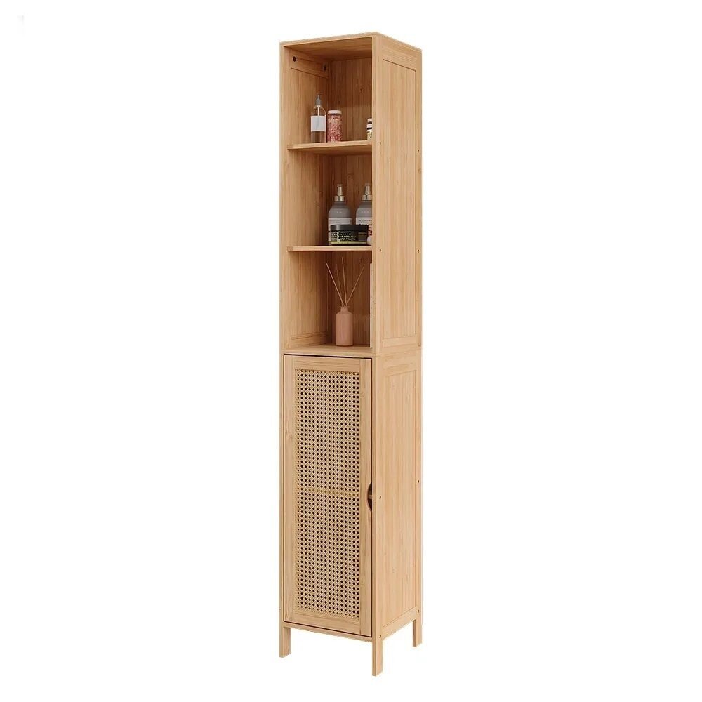 Pastatoma aukšta Boho stiliaus spintelė LIORA 3 Pastatoma aukšta Boho stiliaus spintelė LIORA 3