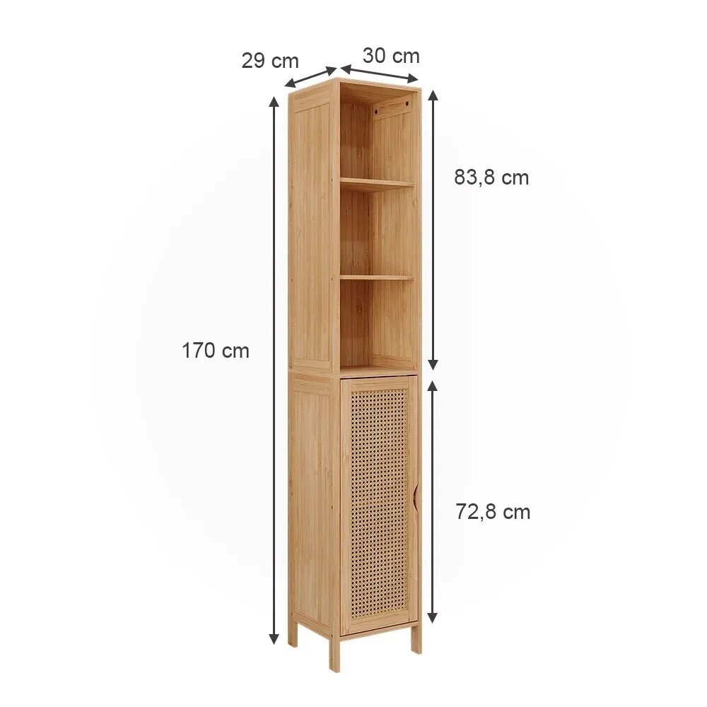Pastatoma aukšta Boho stiliaus spintelė LIORA 6