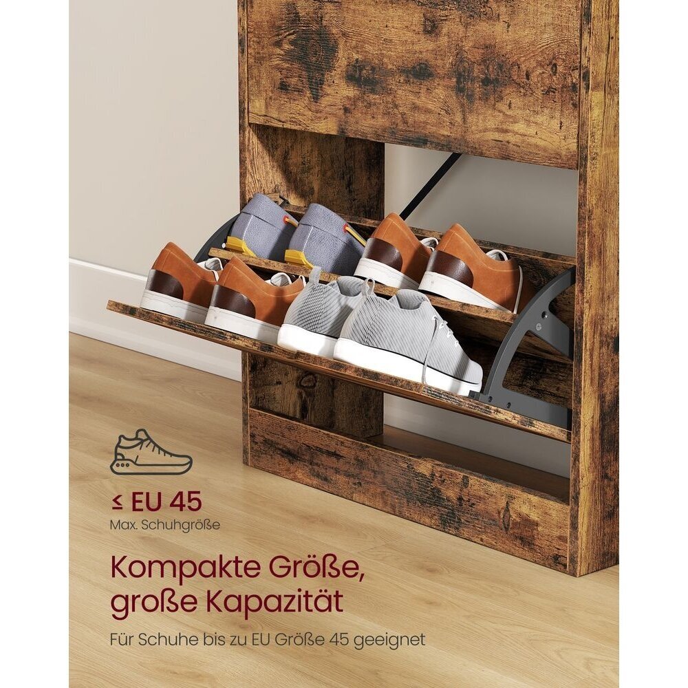 Pastatoma batų spintelė su lentyna 3