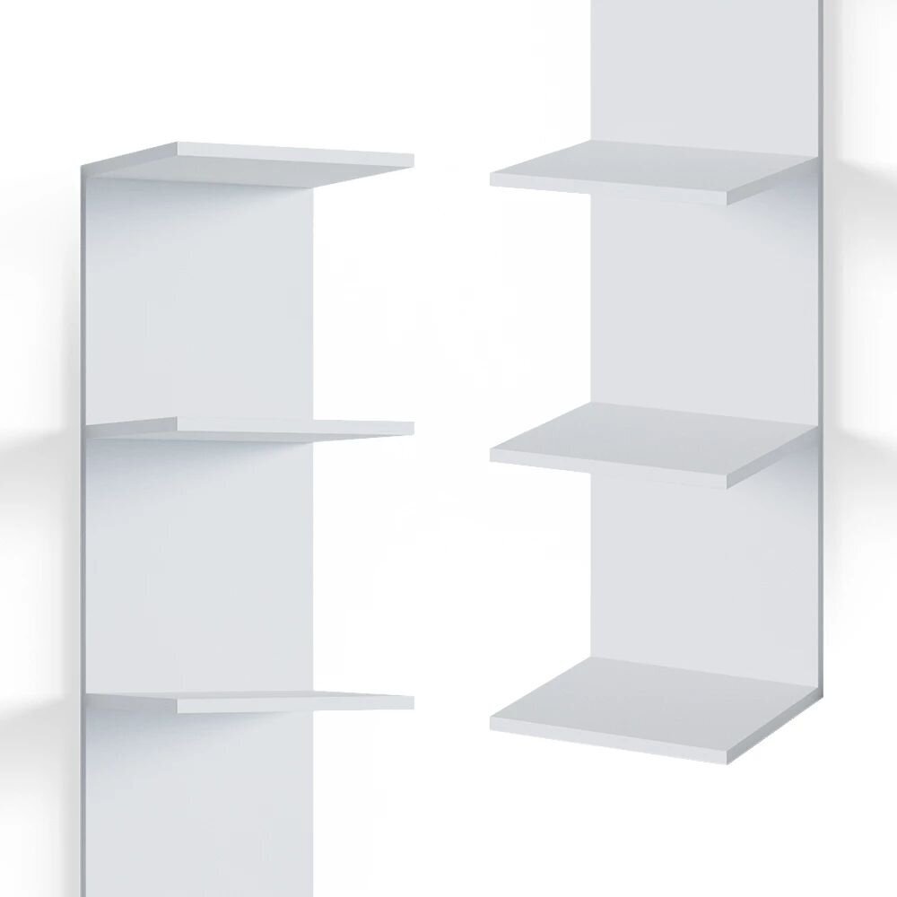 Pastatomų lentynų rinkinys PAOLO, 2 vnt 4
