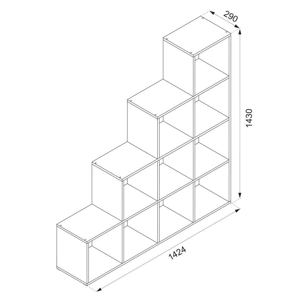 Pastatoma lentyna TREPPENREGAL 6 Pastatoma lentyna TREPPENREGAL 6