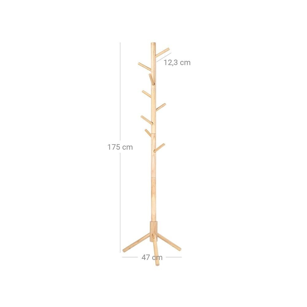 Pastatoma medinė drabužių kabykla 6 Pastatoma medinė drabužių kabykla 6