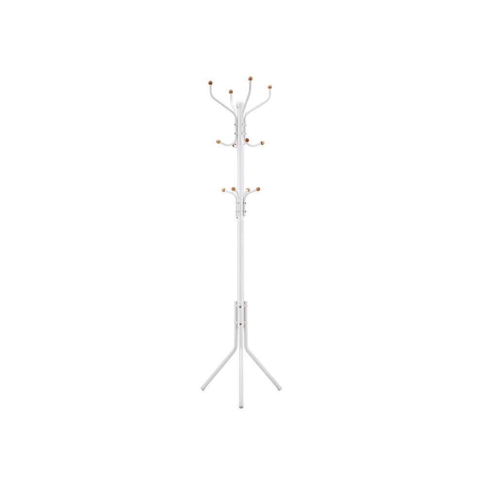 Pastatoma metalinė drabužių kabykla