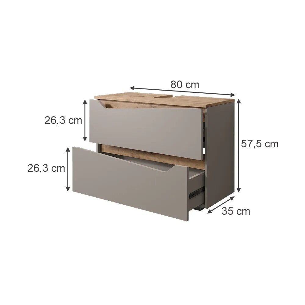 Pastatoma praustuvo spintelė MARELLE 4 Pastatoma praustuvo spintelė MARELLE 4