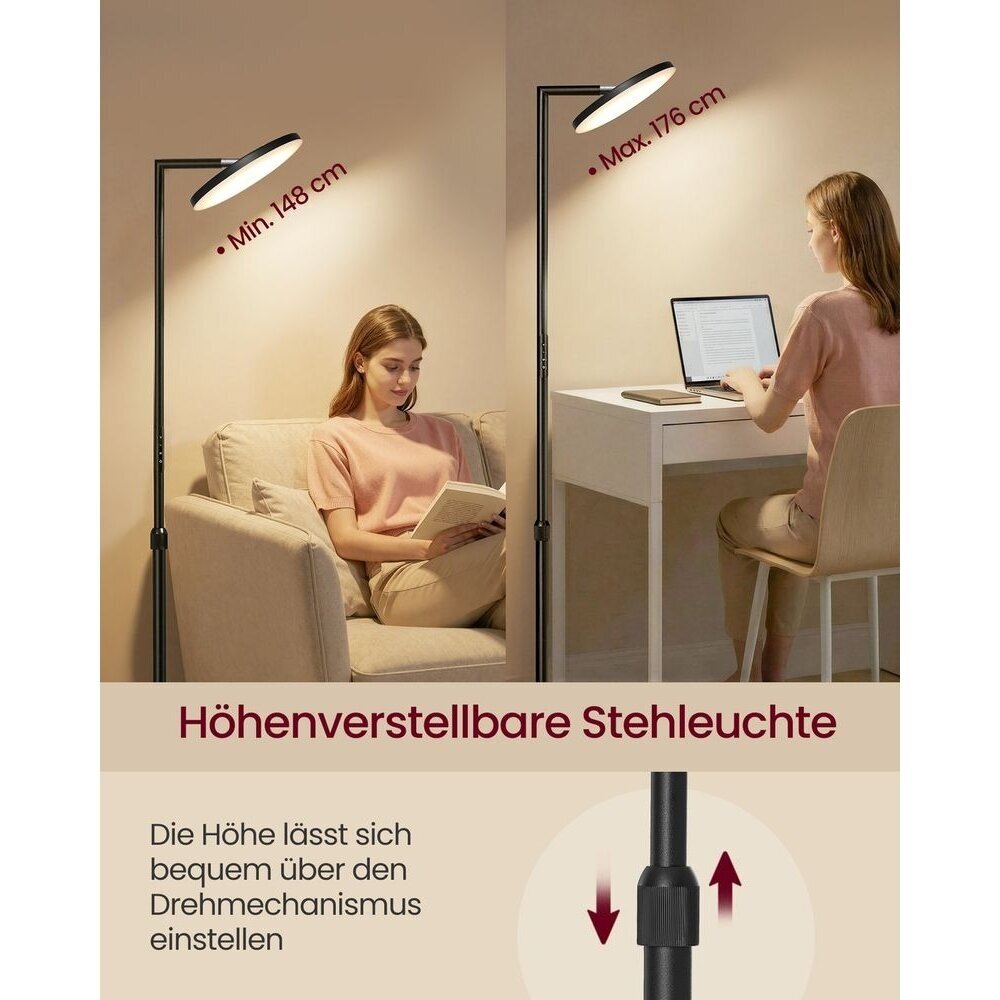 Pastatomas reguliuojamo aukščio LED šviestuvas - toršeras 2 Pastatomas reguliuojamo aukščio LED šviestuvas - toršeras 2