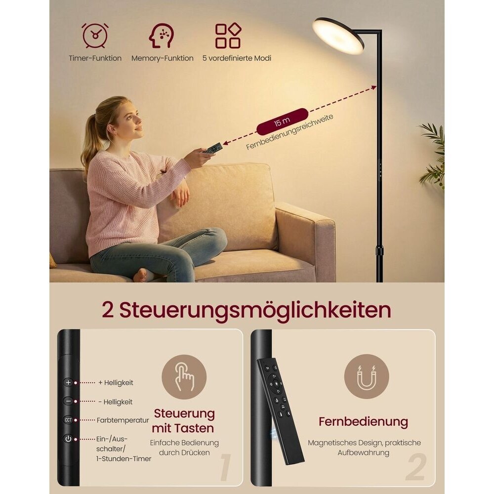 Pastatomas reguliuojamo aukščio LED šviestuvas - toršeras 5 Pastatomas reguliuojamo aukščio LED šviestuvas - toršeras 5
