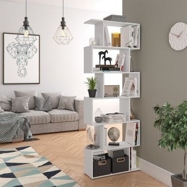 Pastatoma 6 pakopų lentyna LEVIO