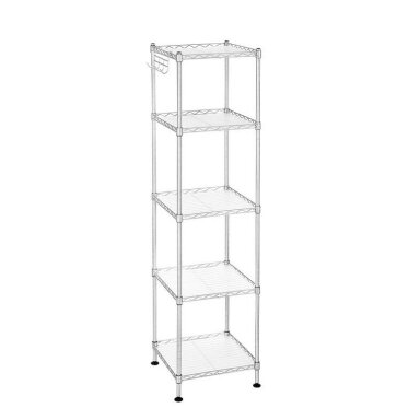 Pastatoma metalinė 5 pakopų lentyna
