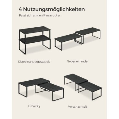 Papildomų lentynėlių rinkinys spintelei, 2 vnt 5