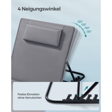 Paplūdimio gultai, 2 vnt 3 Paplūdimio gultai, 2 vnt 3