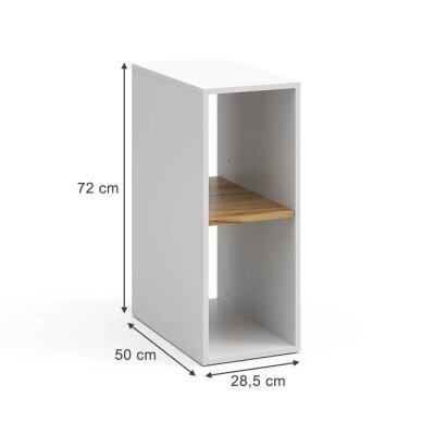 Pastatoma 2 skyrių lentyna TOMY 5