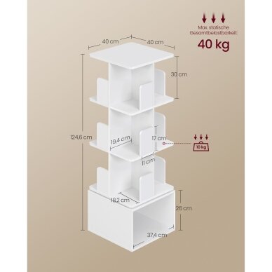 Pastatoma 360° besisukanti lentyna 6