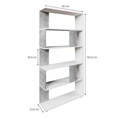 Pastatoma 5 pakopų lentyna RAUMTEILER GROSS 6