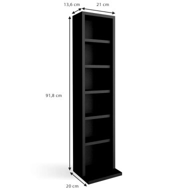 Pastatoma 6 skyrių lentyna CD-REGAL 6