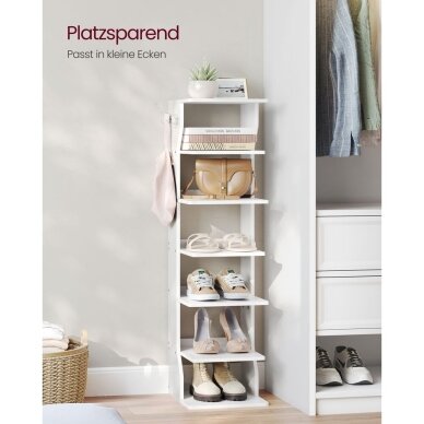 Pastatoma siaura 6 pakopų lentyna 2 Pastatoma siaura 6 pakopų lentyna 2