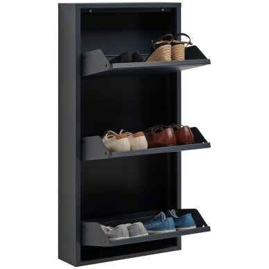 CARRYHOME pastatoma metalinė batų lentyna su stalčiais 3 CARRYHOME pastatoma metalinė batų lentyna su stalčiais 3