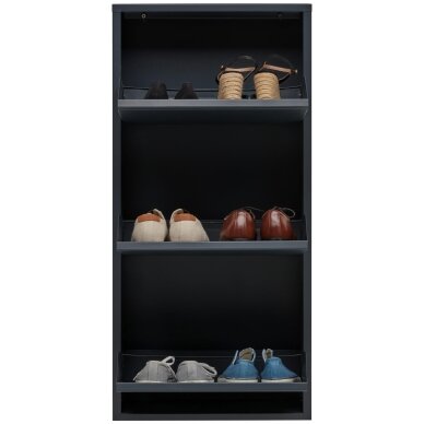 CARRYHOME pastatoma metalinė batų lentyna su stalčiais 5