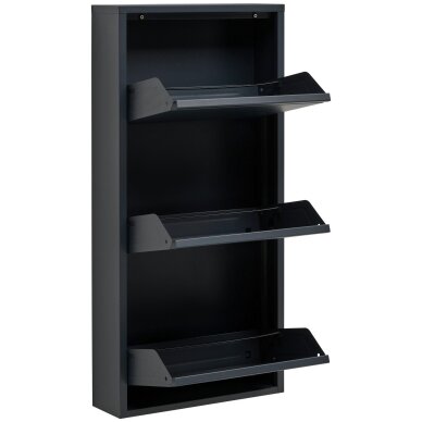 CARRYHOME pastatoma metalinė batų lentyna su stalčiais 2
