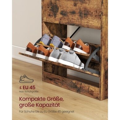 Pastatoma batų spintelė su lentyna 3 Pastatoma batų spintelė su lentyna 3