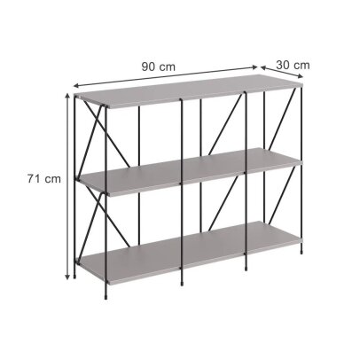 Pastatoma 3 pakopų lentyna RAVIX 5
