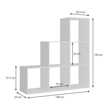 Pastatoma lentyna TREPPENREGAL 5 Pastatoma lentyna TREPPENREGAL 5