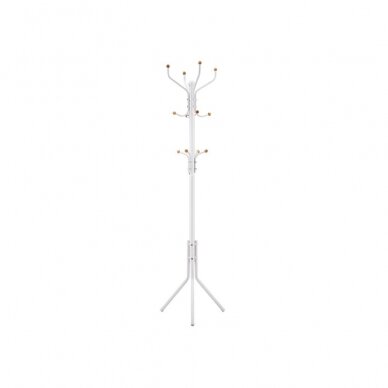 Pastatoma metalinė drabužių kabykla
