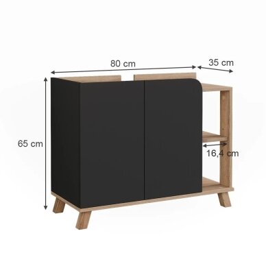 Pastatoma praustuvo spintelė KAREN 6