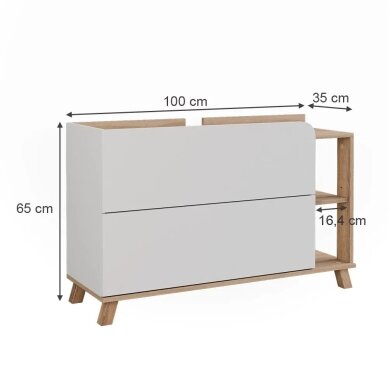 Pastatoma praustuvo spintelė KAREN 6