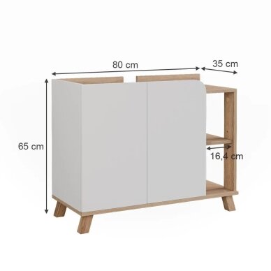 Pastatoma praustuvo spintelė KAREN 6 Pastatoma praustuvo spintelė KAREN 6