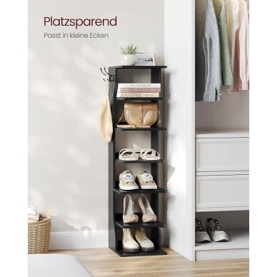 Pastatoma siaura 6 pakopų lentyna 2