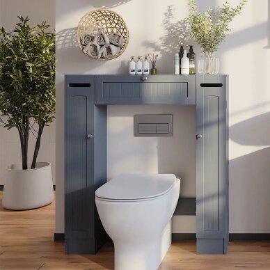 Pastatoma tradicinio stiliaus spintelė virš klozeto BIANCO 1 Pastatoma tradicinio stiliaus spintelė virš klozeto BIANCO 1