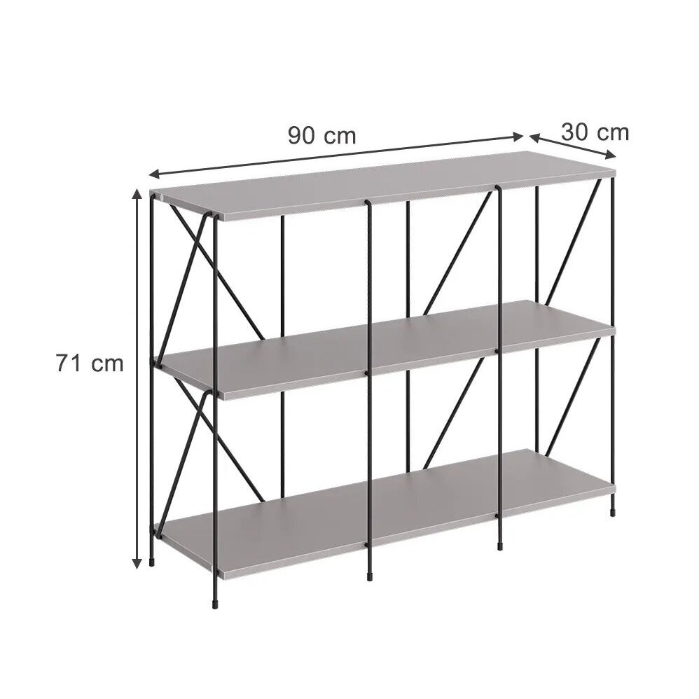 Pastatoma 3 pakopų lentyna RAVIX 5