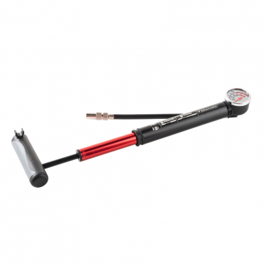 BIKEMATE rankinė mini pompa su manometru, iki 8 bar