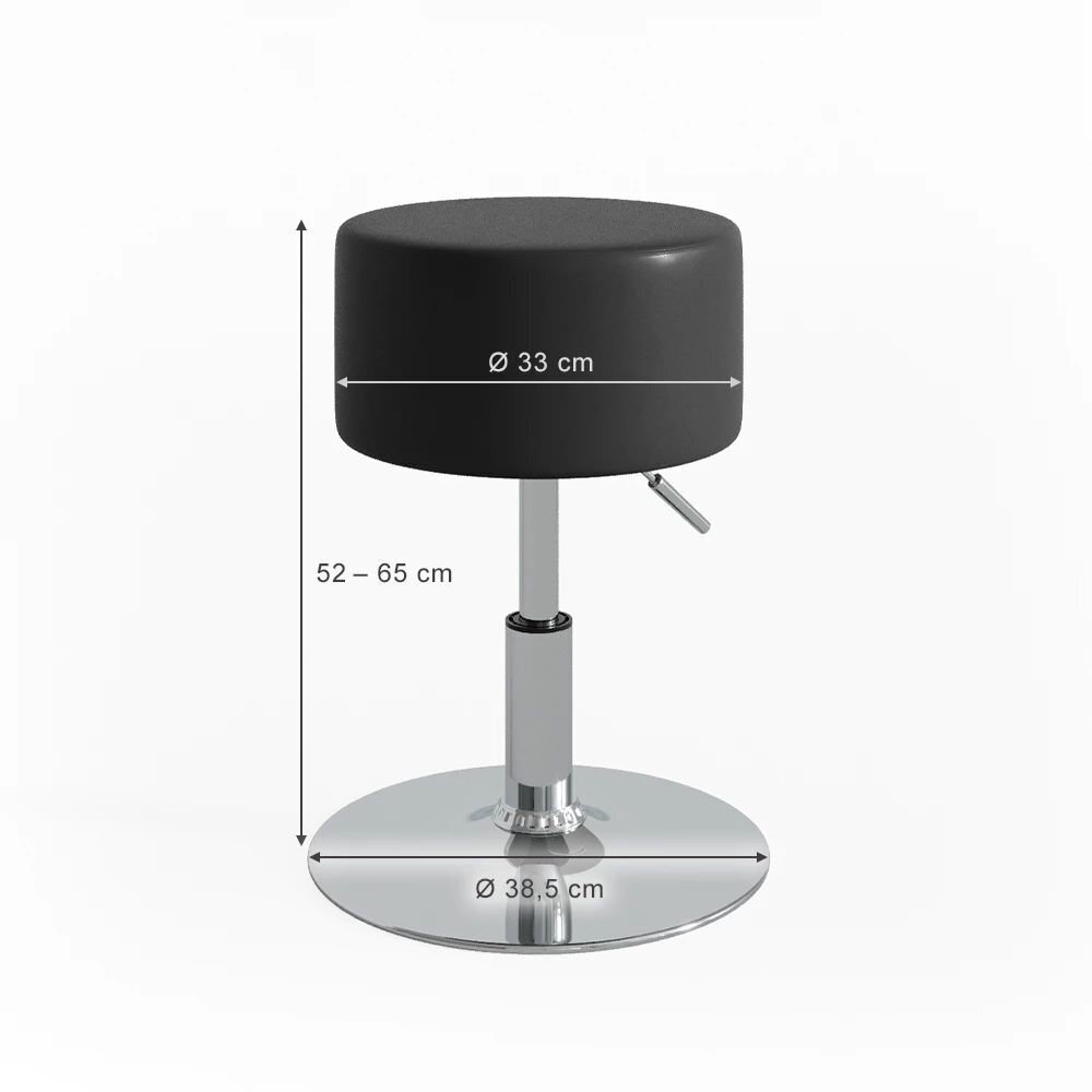 PU odos reguliuojamo aukščio kėdė VICCO, besisukanti 360° 5 PU odos reguliuojamo aukščio kėdė VICCO, besisukanti 360° 5