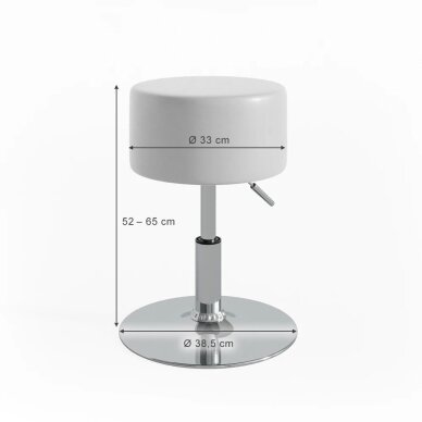 PU odos reguliuojamo aukščio kėdė VICCO, besisukanti 360° 6 PU odos reguliuojamo aukščio kėdė VICCO, besisukanti 360° 6