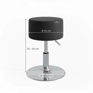 PU odos reguliuojamo aukščio kėdė VICCO, besisukanti 360° 5 PU odos reguliuojamo aukščio kėdė VICCO, besisukanti 360° 5