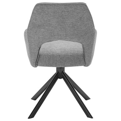 SetOne by Musterring modernios tekstilinės valgomojo kėdės, besisukančios 180°, 2 vnt 5