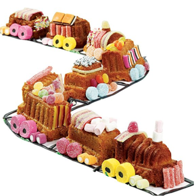 LA CUCINA silikoninė forma - traukinys, juoda 3 LA CUCINA silikoninė forma - traukinys, juoda 3