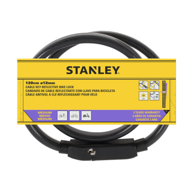 STANLEY S741-161  dviračio spyna su raktais