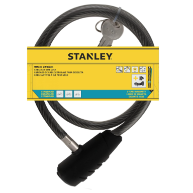 STANLEY S741-155  dviračio spyna su raktais
