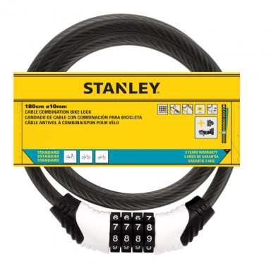 STANLEY S741-153 kodinė dviračio spyna