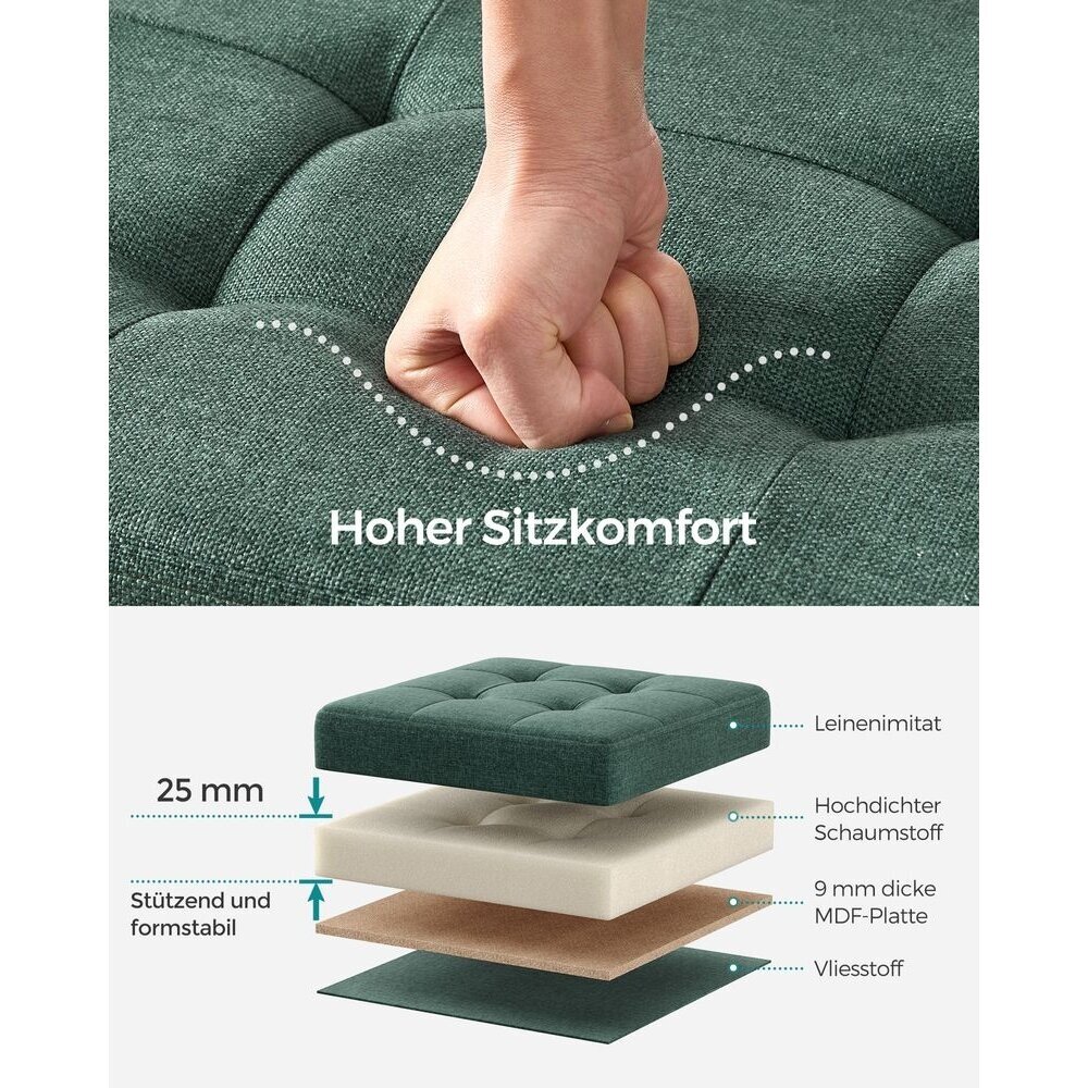 Sulankstomas pufas - daiktadėžė 2 Sulankstomas pufas - daiktadėžė 2