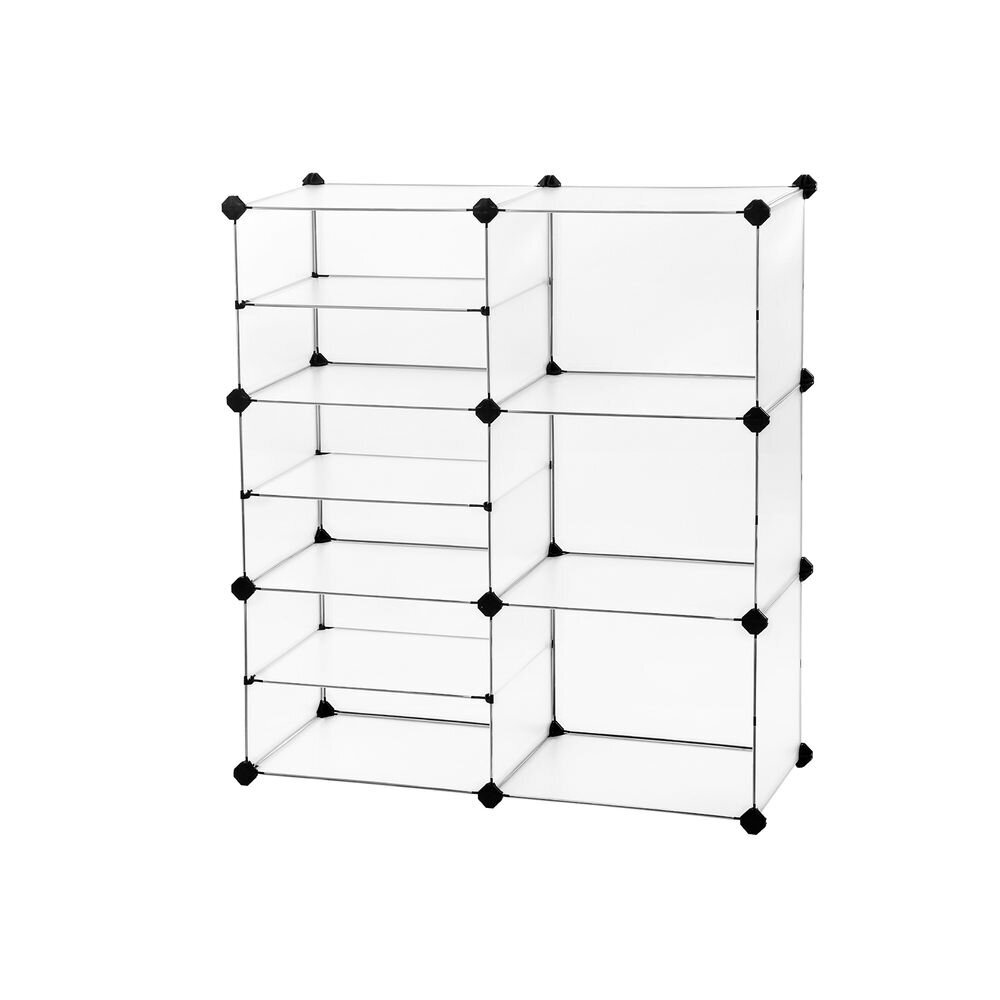 Surenkama lentyna su 9 skyriais, 96 x 87 x 32 cm Surenkama lentyna su 9 skyriais, 96 x 87 x 32 cm