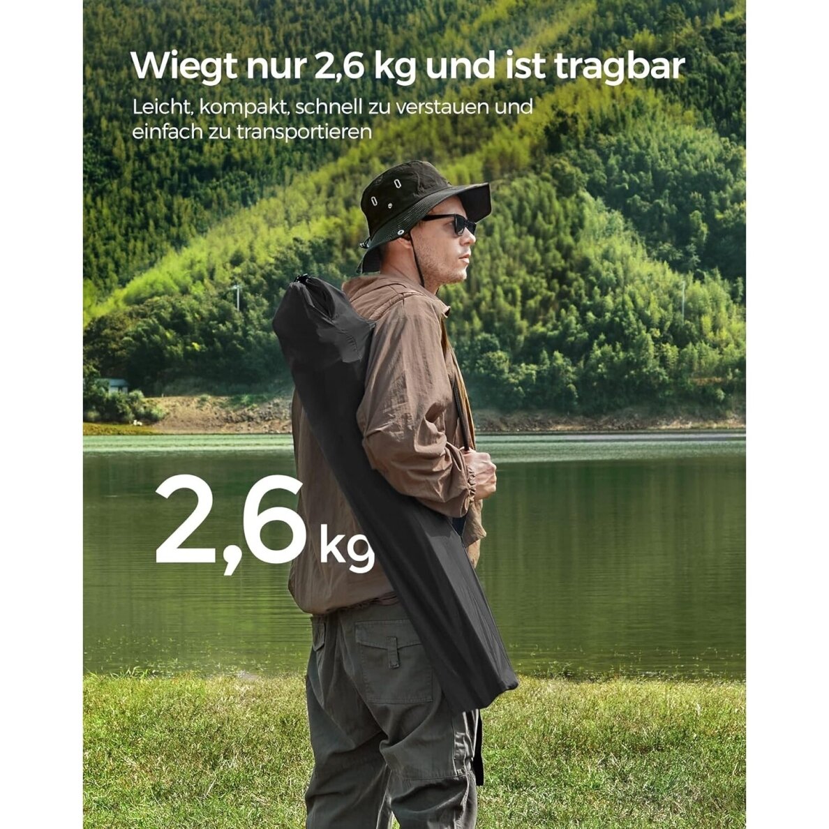 Sulankstomos turistinės kėdės, 2 vnt 6